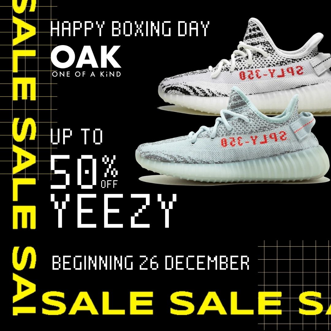 BOXING DAY SALE YEEZY â ONE OF A KIND
