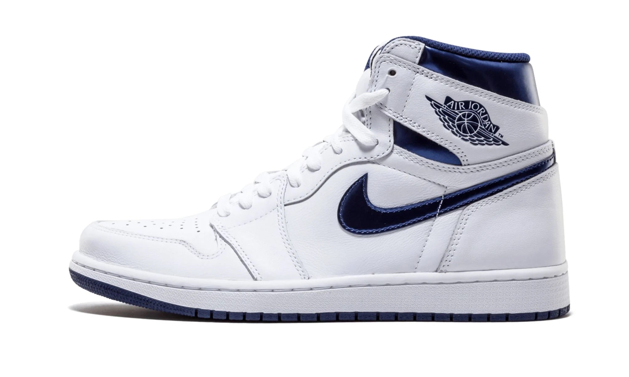 navy and blue jordan 1