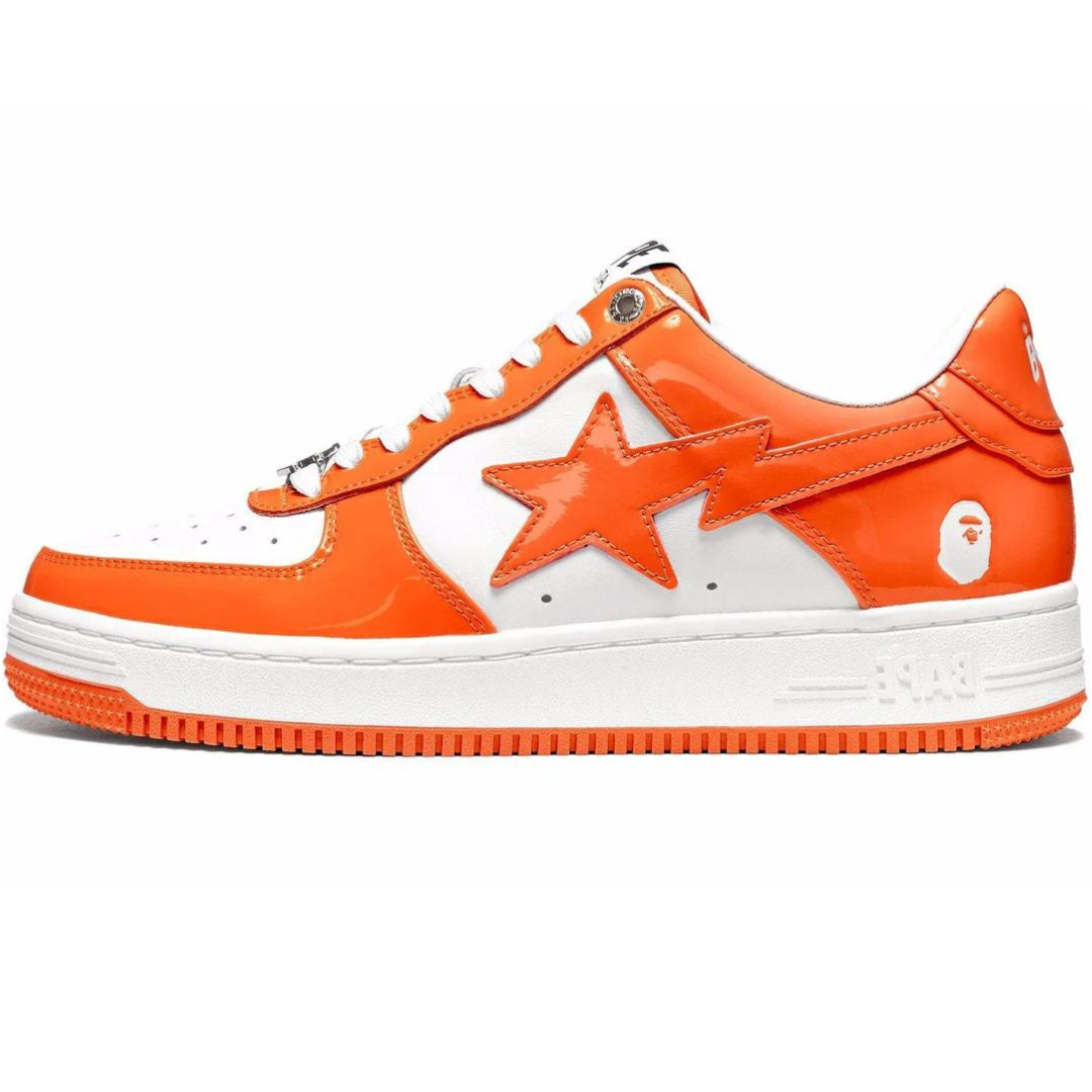 A BATHING APE BAPE STA LOW ORANGE – ONE OF A KIND A BATHING APE BAPE STA LOW ORANGE – ONE OF A KIND