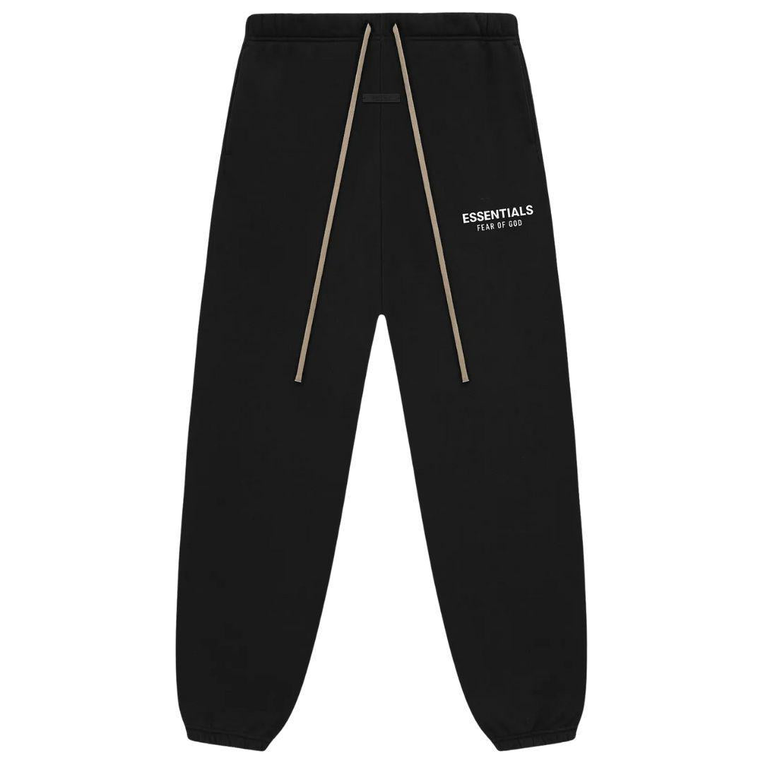 ESSENTIALS FOG FLEECE SWEATPANTS BLACK FW24 – ONE OF A KIND