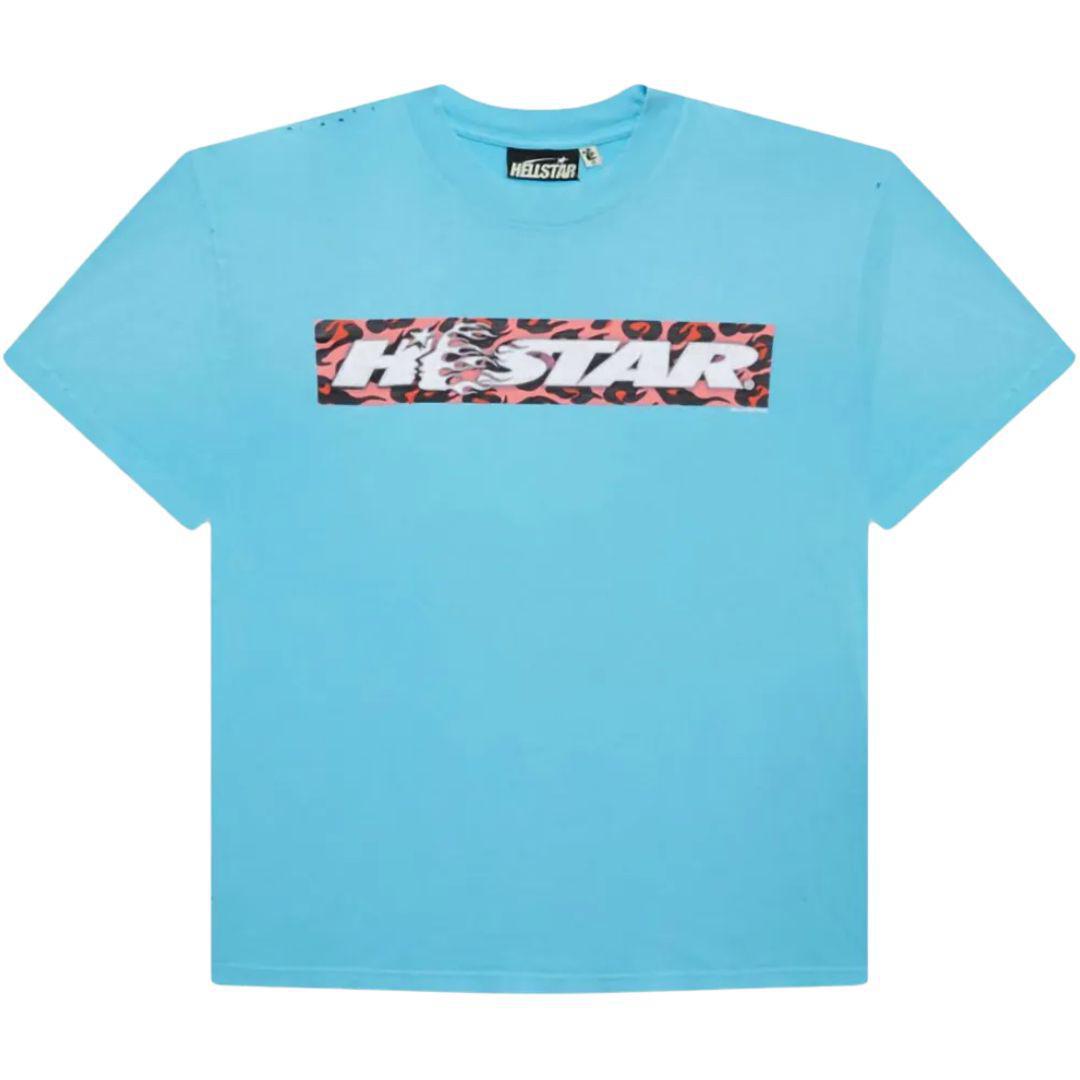 HELLSTAR BOX LOGO T-SHIRT BLUE – ONE OF A KIND