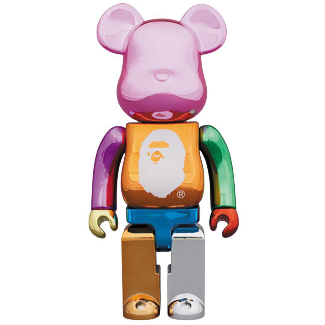 BEARBRICK X BAPE MULTI COLOR FOIL XXV 400% – ONE OF A KIND