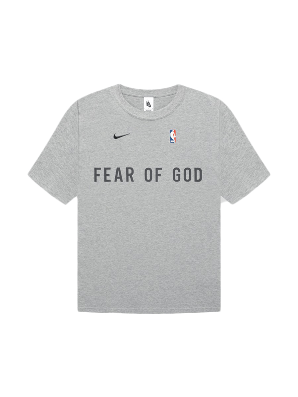 FEAR OF GOD X NIKE WARM UP T SHIRT HEATHER GREY XL