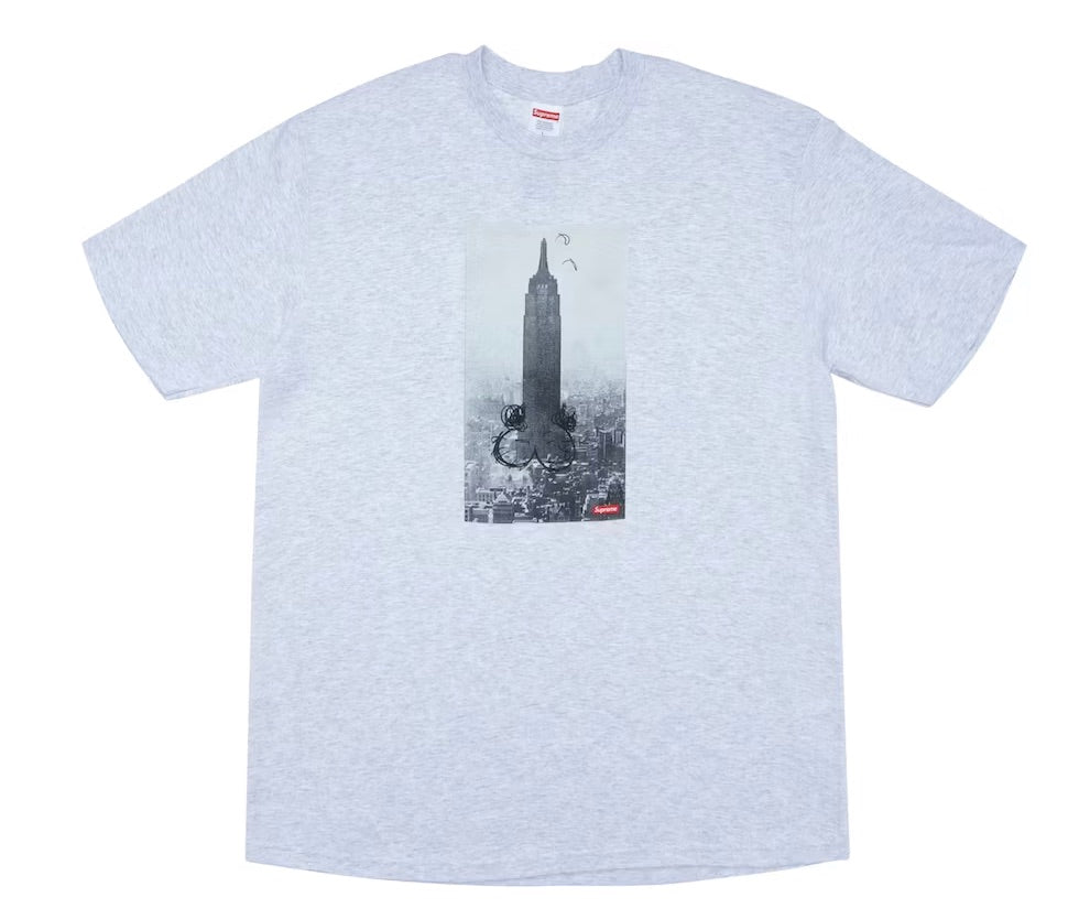 TEE-SHIRT GRIS SUPREME MIKE KELLEY EMPIRE STATE