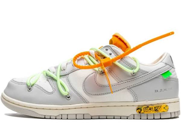 NIKE X OFF WHITE DUNK LOW LOT 43
