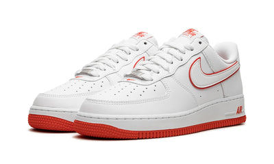 NIKE AIR FORCE 1 LOW WHITE PICANTE RED