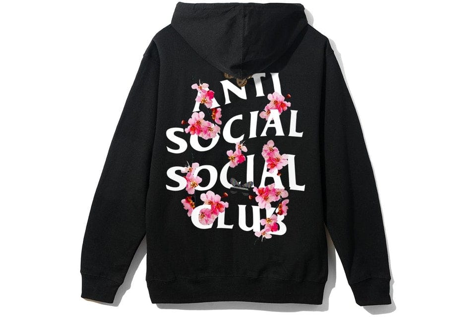 ANTI SOCIAL SOCIAL CLUB CLOTHING ANTI SOCIAL CLUB HOODIE KKOCH BLACK TuydvOpjI