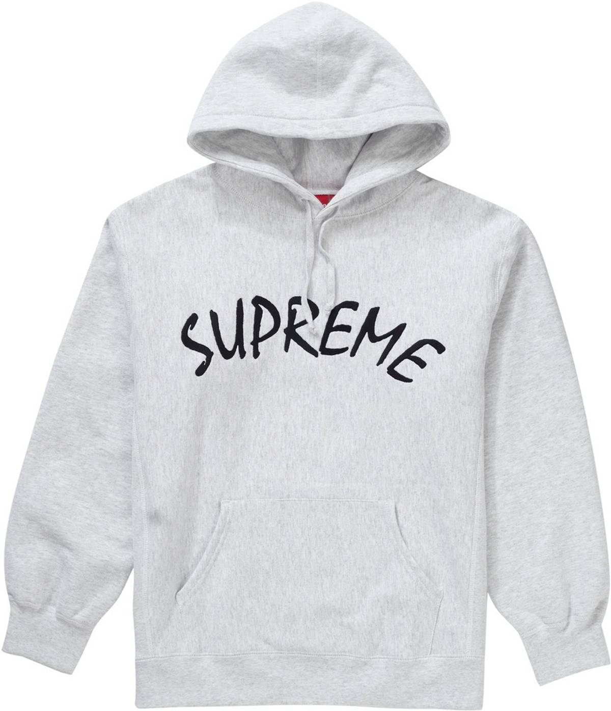 SUPREME CLOTHING SUPREME FTP ARC HOODIE ASH GREY SS21SW58-GRY