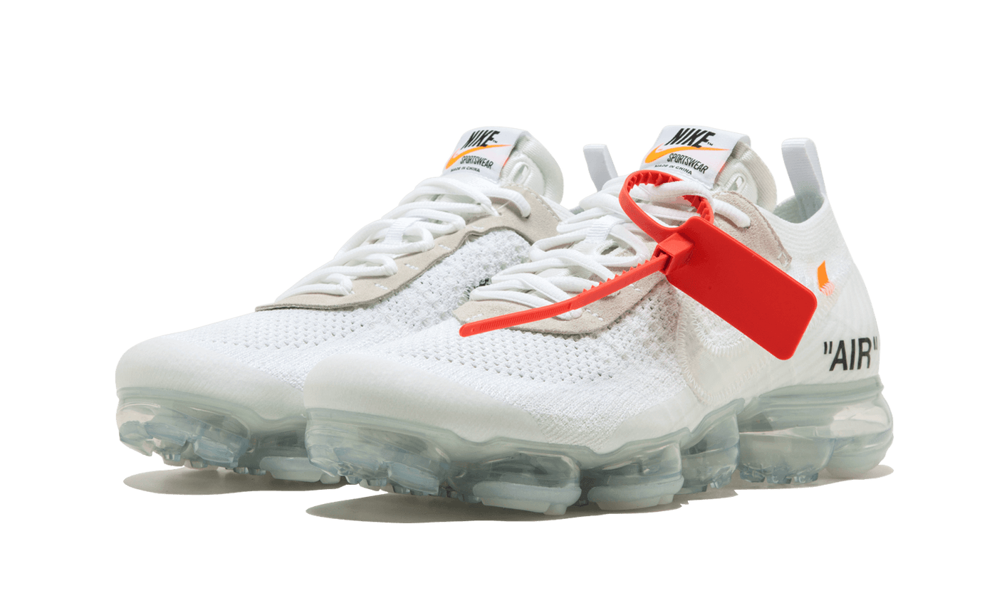 CHAUSSURES NIKE X OFF WHITE VAPORMAX BLANC AA3831100