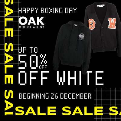 BACK TO SCHOOL SALE OFF WHITE
