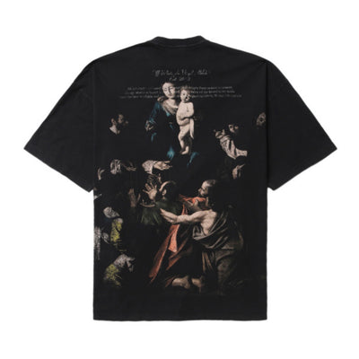 OFF WHITE STAMP MARY T-SHIRT BLACK