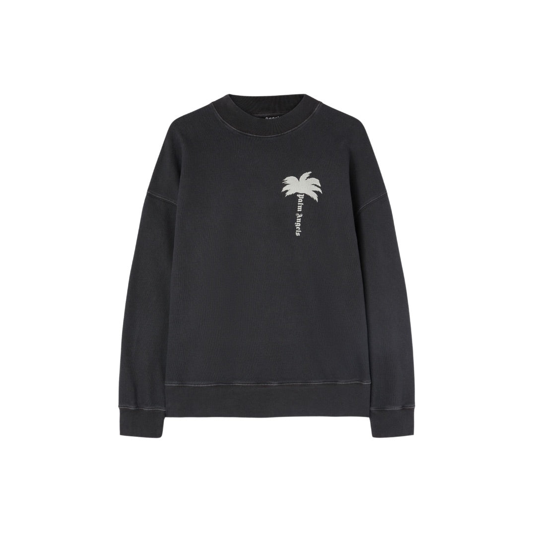 PALM ANGELS THE PALM CREWNECK GREY