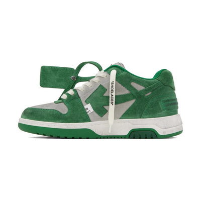 OFF WHITE VINTAGE OUT OF OFFICE SNEAKERS GREEN