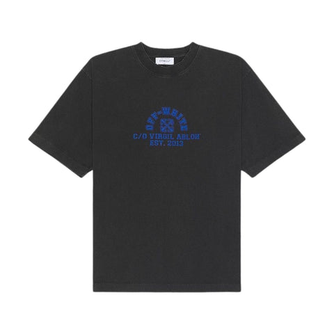 OFF WHITE C/O VIRGIL ABLOH T-SHIRT BLACK NAUTICAL