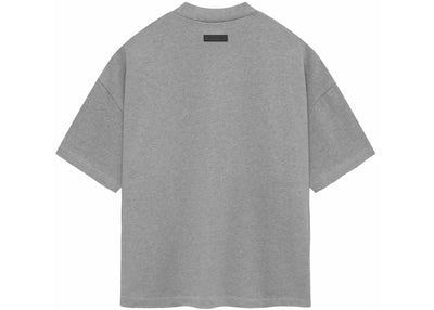 ESSENTIALS FOG HEAVY JERSEY T-SHIRT DARK HEATHER OATMEAL