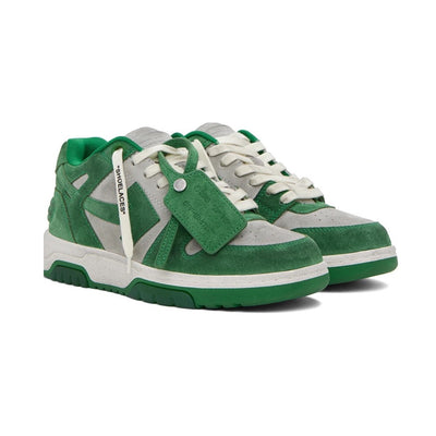 OFF WHITE VINTAGE OUT OF OFFICE SNEAKERS GREEN