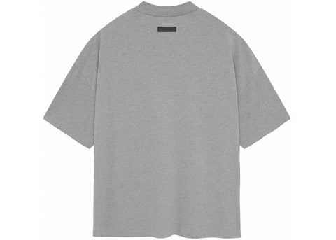 ESSENTIALS FOG T-SHIRT DARK HEATHER OATMEAL (FW23)