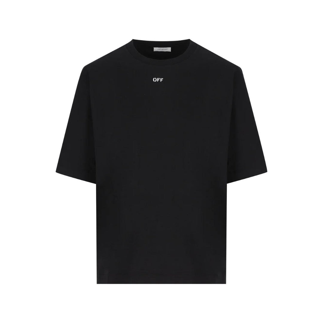 OFF WHITE STAMP MARY T-SHIRT BLACK