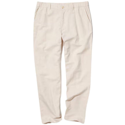 LINEN BLEND RELAXED PANTS NATURAL