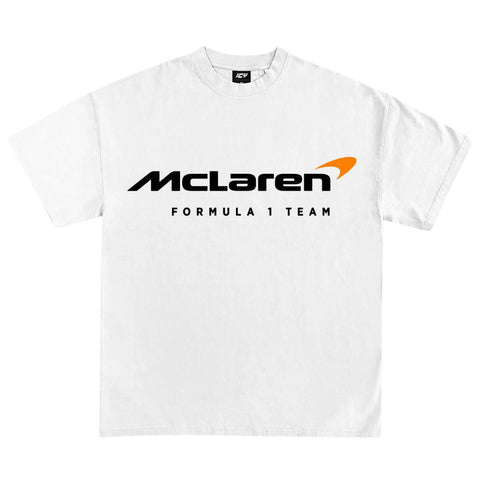 MCLAREN RACING GRAPHIC T-SHIRT WHITE