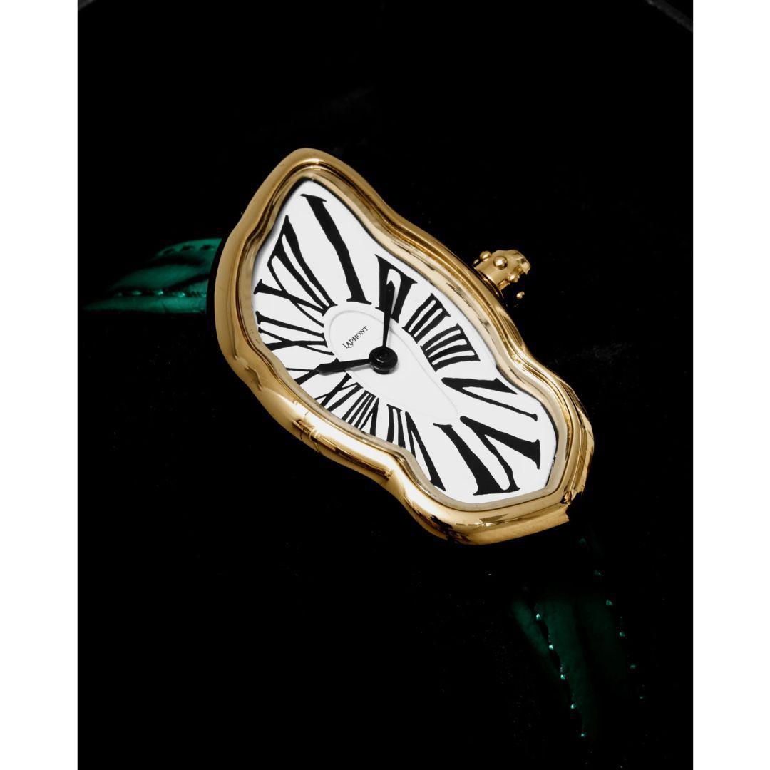 LAPHONT MELTING WATCH SLIM FACE GOLD – ONE OF A KIND