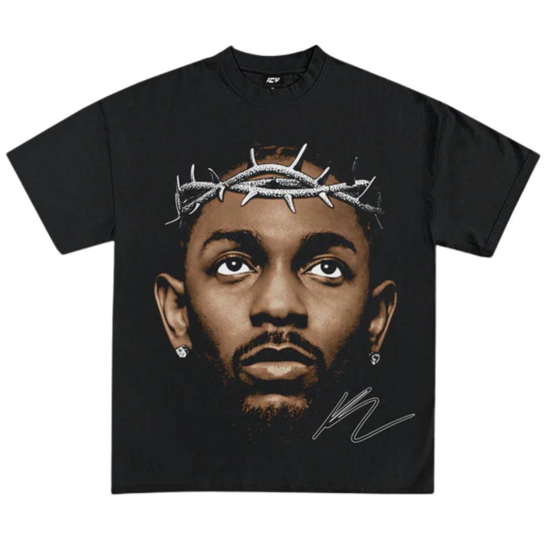 KENDRICK LAMAR GRAPHIC T-SHIRT BLACK