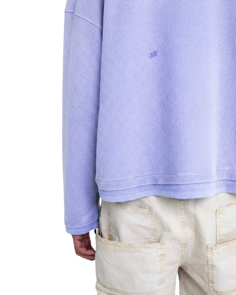 ØUTSIDERS CLOTHING SUNDAY THERMAL LONGSLEEVE PURPLE