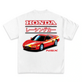 WEARICY CLOTHING HONDA NSX JDM RACING T-SHIRT WHITE