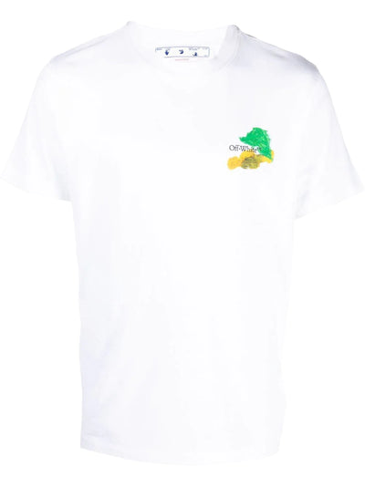 OFF-WHITE BRUSH ARROW T-SHIRT WHITE