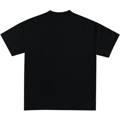 BAPE ABC CAMO COLLEGE T-SHIRT BLACK/BLUE SS25