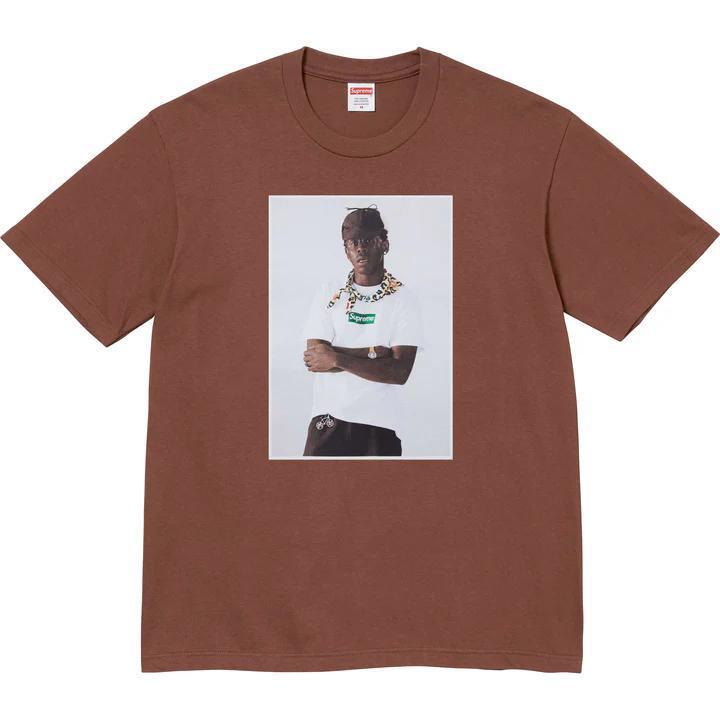 SUPREME TYLER THE CREATOR T-SHIRT BROWN