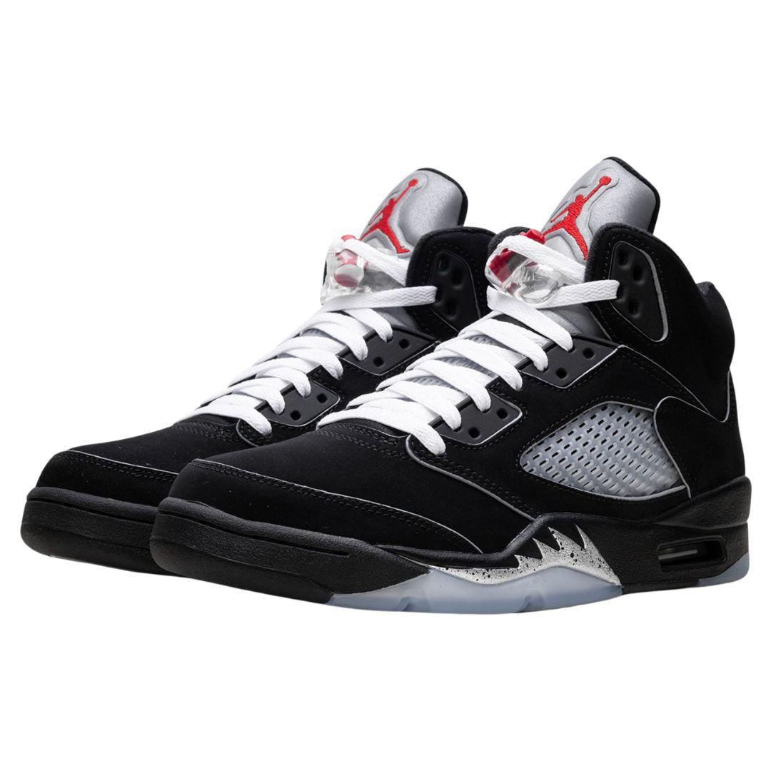 air jordan 5 retro og black metallic