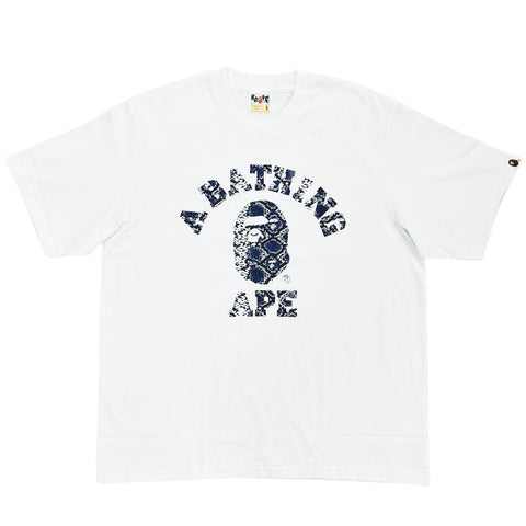 BAPE EXCLUSIVE LUNAR NEW YEAR T-SHIRT WHITE/BLUE