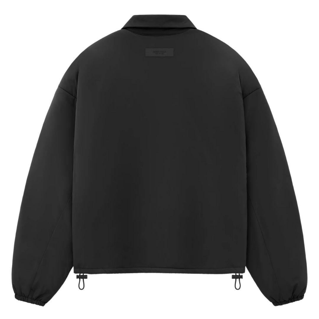 ESSENTIALS FOG NYLON SHELL BOMBER BLACK (W)
