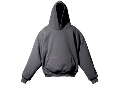 YEEZY GAP LOGO SHRUNKEN HOODIE BLACK