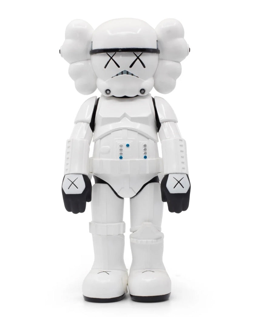 KAWS STAR WARS STORM TROOPER COMPANION VINYL FIGURE WHITE