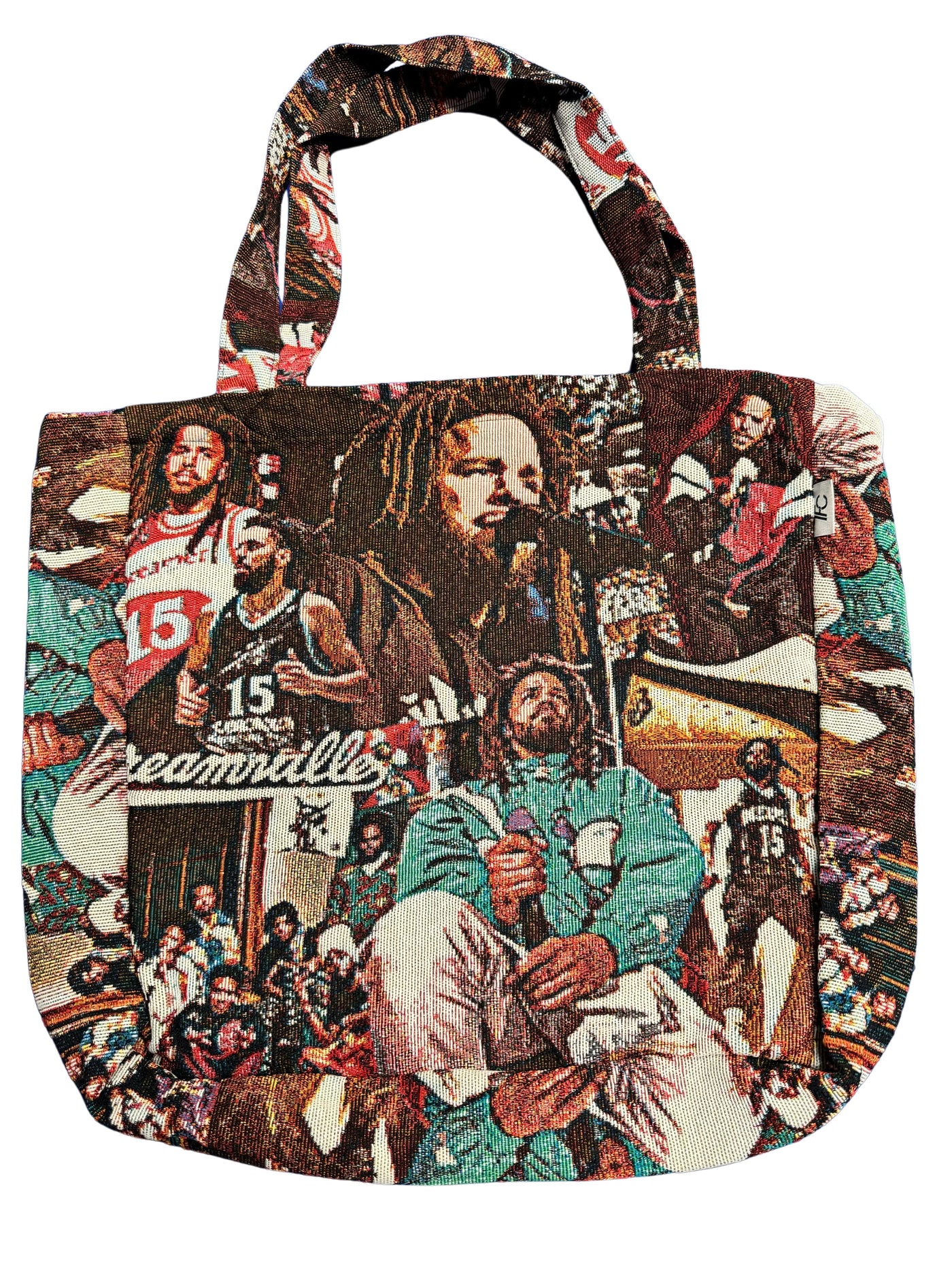 J COLE TAPESTRY TOTE BAG