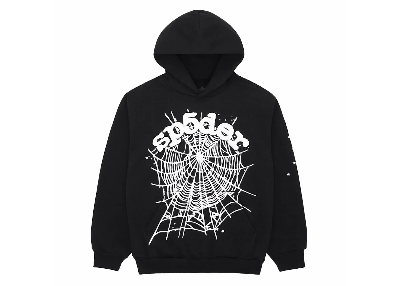 SP5DER OG WEB BLACK HOODIE