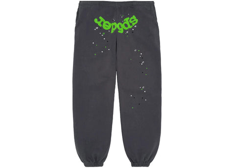 SP5DER WAIT WEB SWEATPANTS SLATE GREY