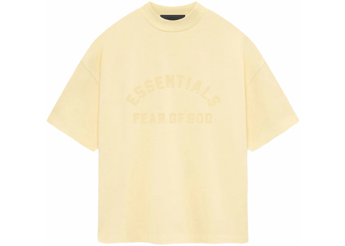 ESSENTIALS FOG HEAVY JERSEY T-SHIRT GARDEN YELLOW