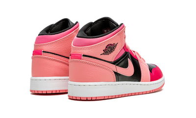 JORDAN 1 MID CORAL CHALK (GS)