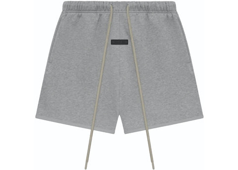 ESSENTIALS FOG SWEATSHORTS DARK HEATHER OATMEAL (FW23)