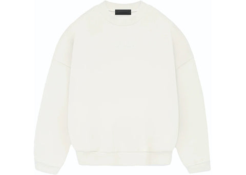 ESSENTIALS FOG CREWNECK CLOUD DANCER