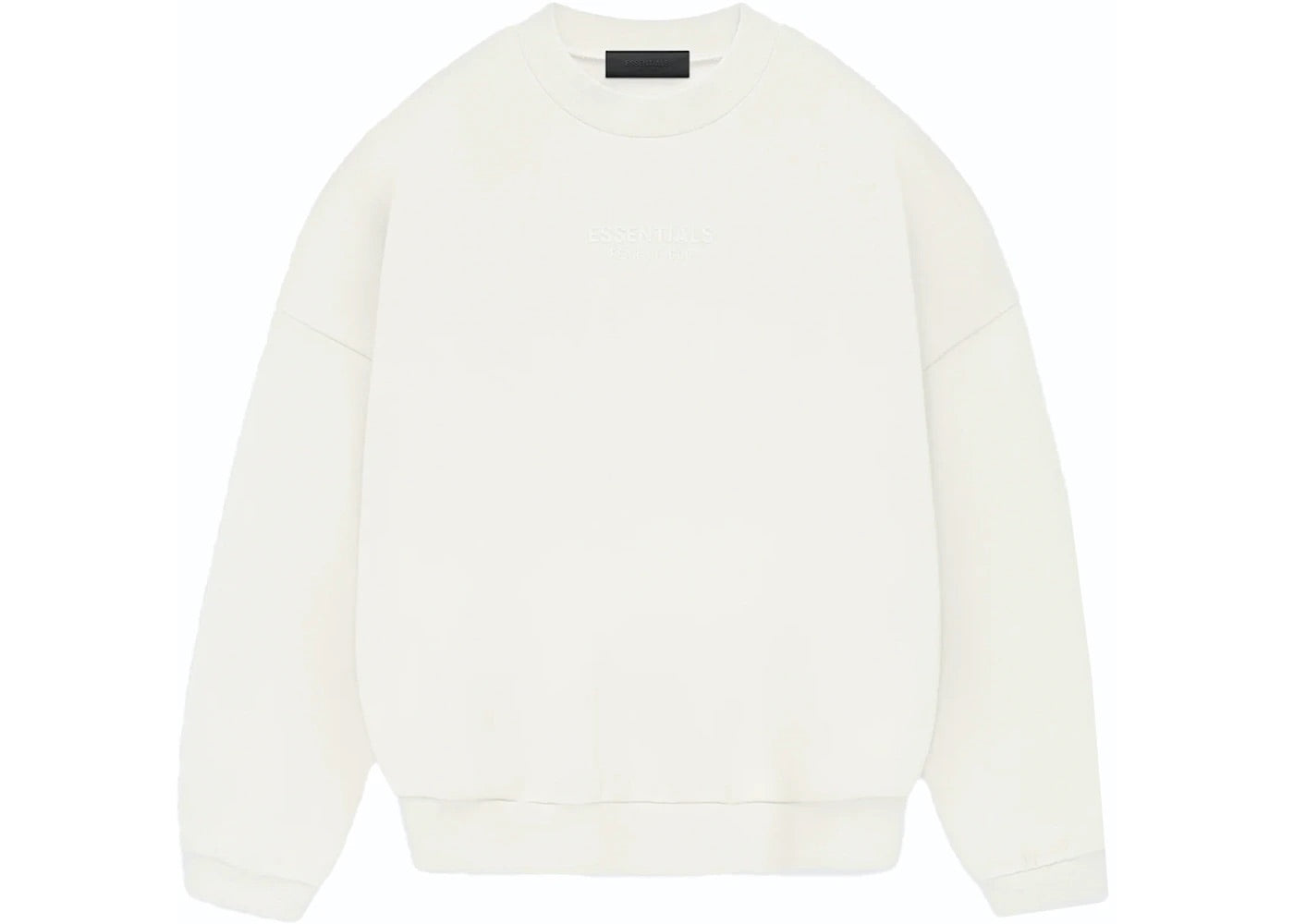 ESSENTIALS FOG CREWNECK CLOUD DANCER