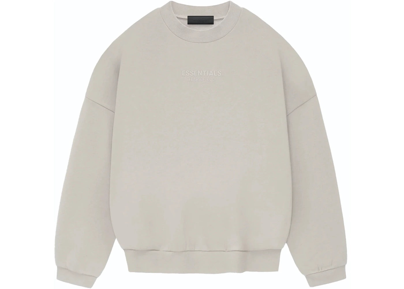 ESSENTIALS FOG CREWNECK CLOUD SILVER CLOUD