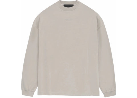 ESSENTIALS FOG LONG SLEEVE SILVER CLOUD