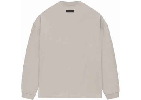 ESSENTIALS FOG LONG SLEEVE SILVER CLOUD