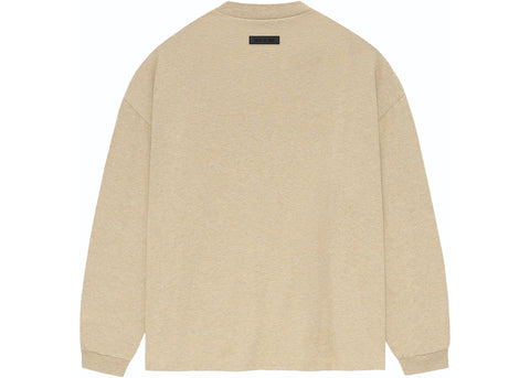 ESSENTIALS FOG LONG SLEEVE GOLD HEATHER