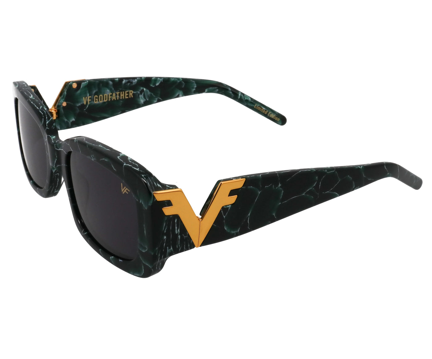 VINTAGE FRAMES GODFATHER GREEN MARBLE LIMITED EDITION ACETATE