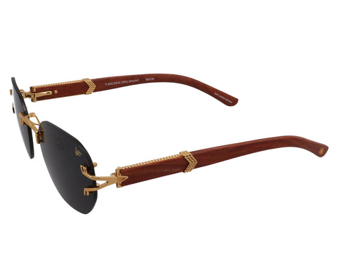 VINTAGE FRAME V DECOR XL WOODS DRILL MOUNT BLACK